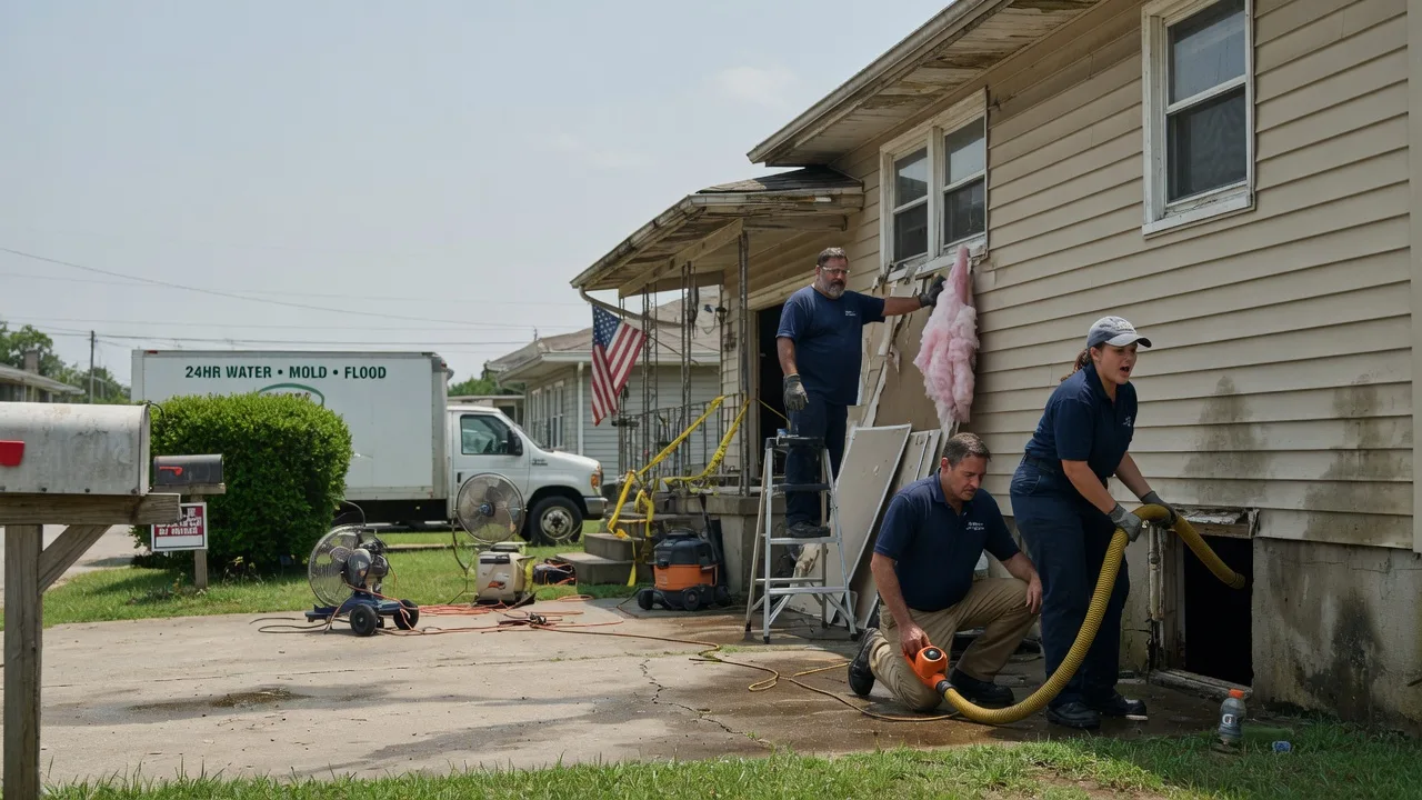 Water Damage Repair in Vandiver, AL near me